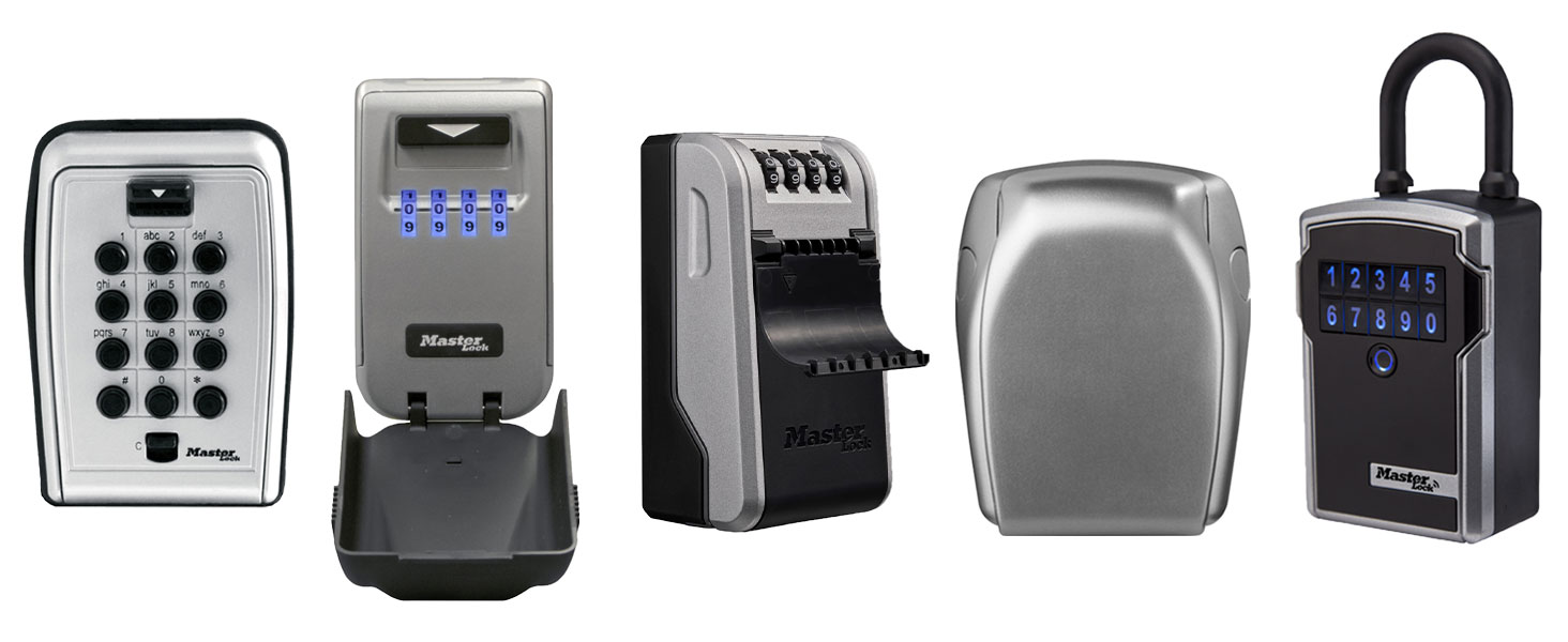 Master Lock Wall Mounted Key Safe - Outdoor Key Storage Box, Medium Size