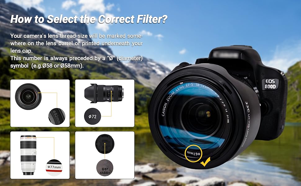 Фільтр UV JJC 49 мм, ультратонкий, багатошарове покриття, захист від UV-випромінювання, об'єктив для Canon Sony DSLR з різьбою 49 мм (Сріблястий)