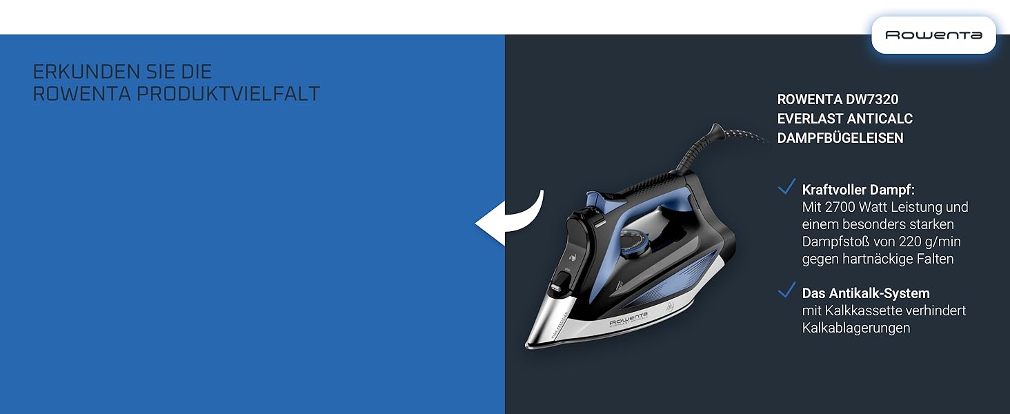 Rowenta Clean It - портативний відпарювач для килимів, 750 Вт, зелений/чорний, IN5020F0. Знімний бак 2.3 л, 5 насадок