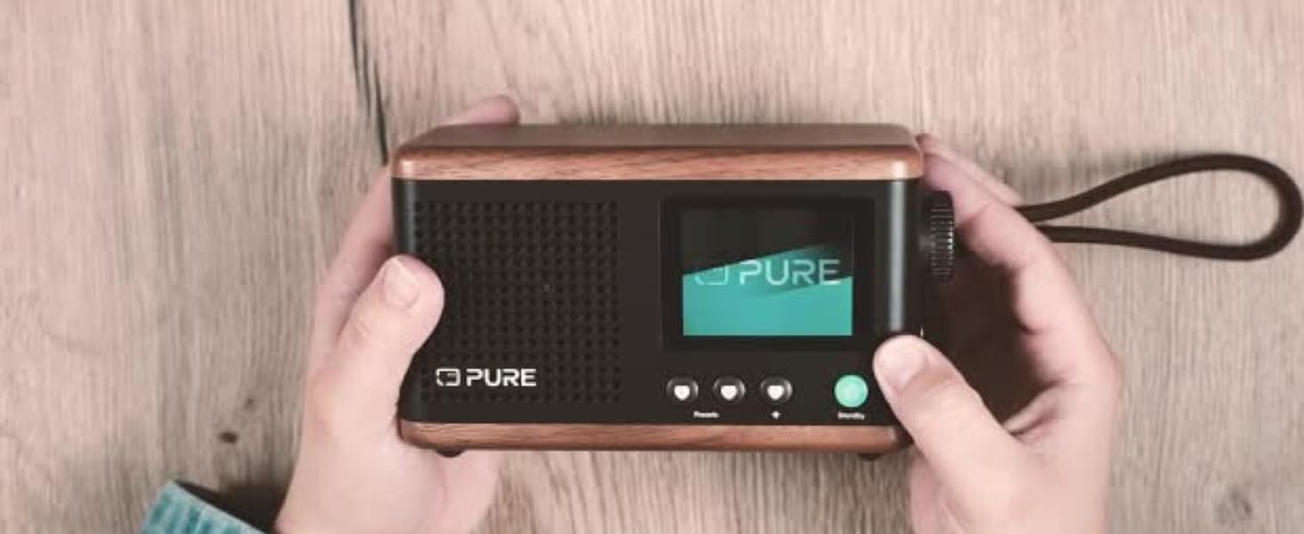 Портативне радіо Pure Classic Mini: DAB+, Bluetooth 5.3, 15 годин роботи, 2.4