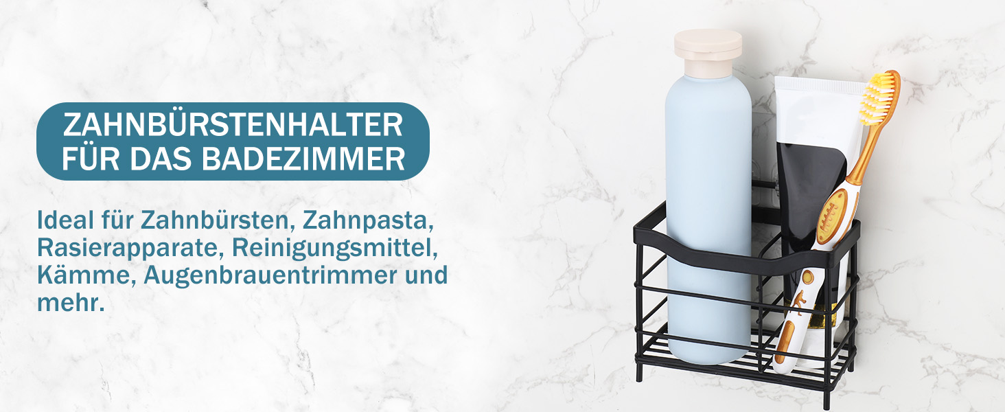 Настінна поличка для душу з тримачем для зубних щіток, нержавіюча сталь, 12 гачків, без свердління, органайзер для ванної кімнати