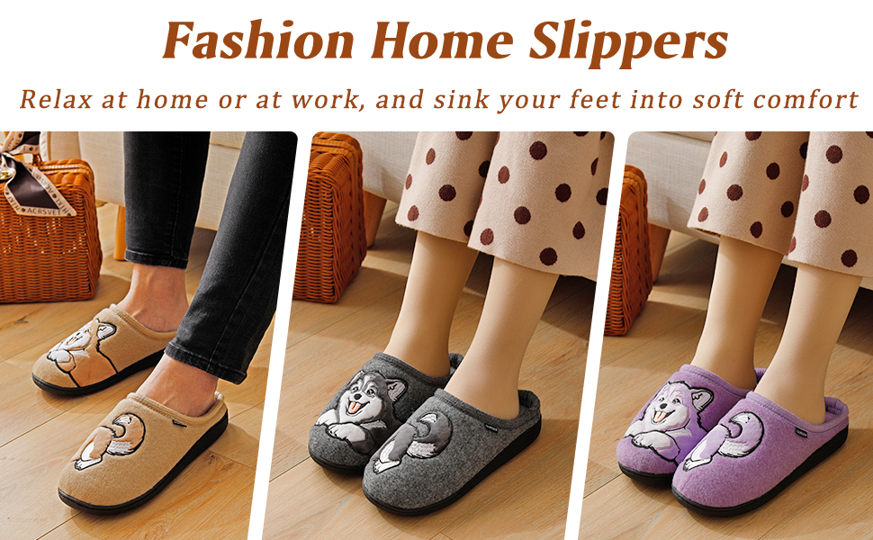 Тапочки додому чоловічі та жіночі з милим мотивом котів та собак, зимові теплі плюшеві з підкладкою з фетру, 38/39 EU, червоні