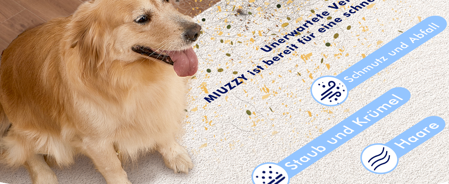 Бездротовий пилосос MIUZZY 6-в-1, 30kPa, 50 хв роботи, легкий, чорний