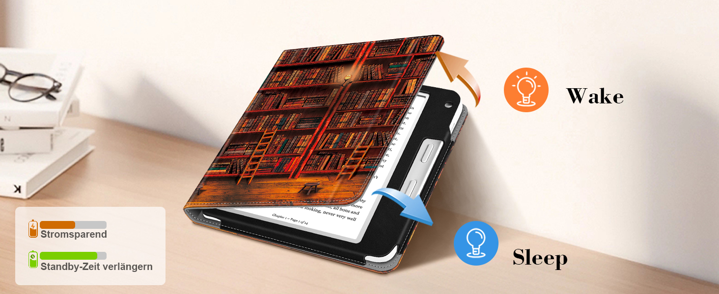 Чохол Fintie для Tolino Vision Color (2024)/Vision 6 (2021) & Kobo Libra Colour (2024)/Libra 2 (2021) 7