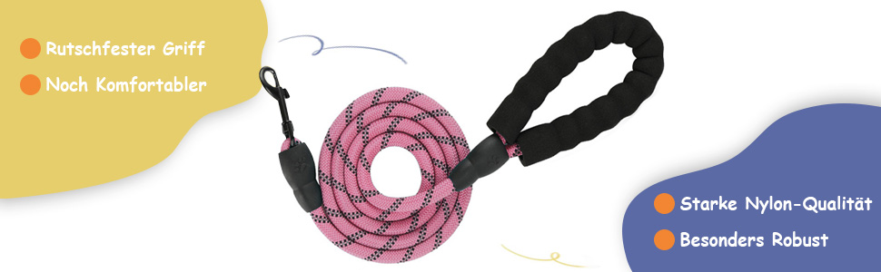 Нагрудник для собак FURRYFECTION Anti-Zug, безпечний, для маленьких собак та цуценят, світловідбиваючий, рожевий