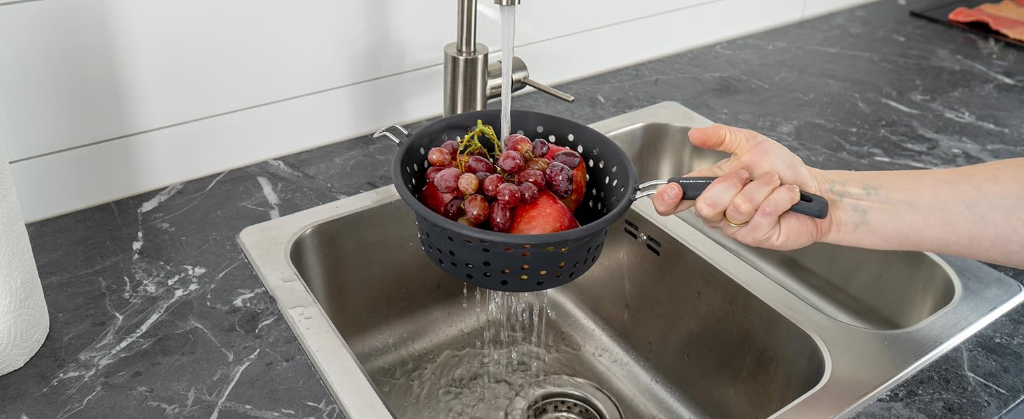 Скрінка для кухні Netrox з силікону, складна, безпечна, для пасти та овочів