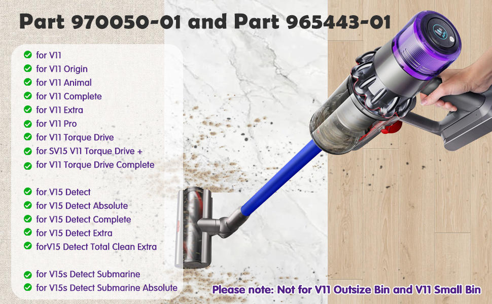 Замінник пилозбірника для пилососів Dyson V11, V15, SV14, SV15, SV22 (970050-01/965443-01)