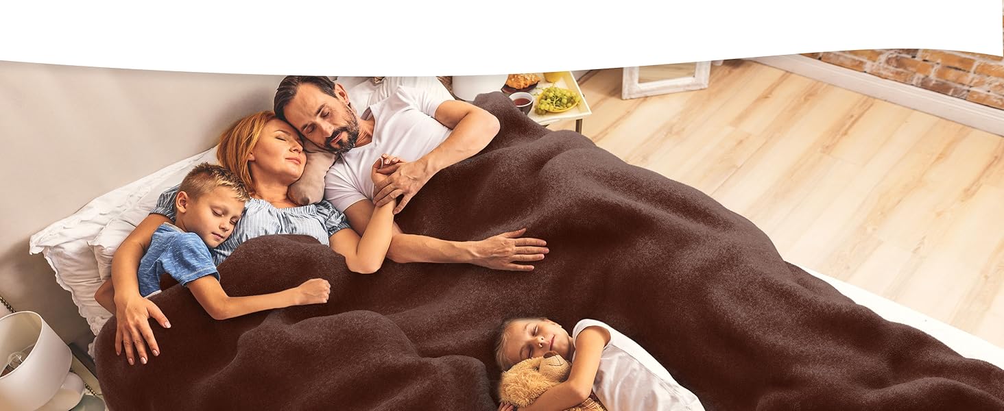 Електрична грілка KESSER® з плюшу 180x130 см сірого кольору | з таймером та автовимкненням | тепла та затишна ковдра | 9 температурних режимів | прання до 40°C | цифровий дисплей