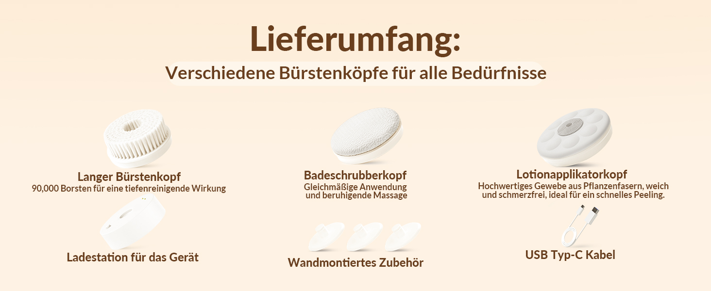 Електрична щітка для спини, м'яка ексфоліація, довгоручна душова щітка, допомога у нанесенні крему для жінок, чоловіків, людей похилого віку, глибоке очищення для всіх типів шкіри, гарна піна - Рожева (Перламутровий)