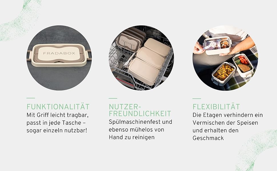 Бенто-ланчбокс 'Robin' 2700мл, 3 секції з приборами та відсіками, преміум нержавіюча сталь, BPA-free, велика ланчбокс для дорослих, Meal Prep, витокозахисний, підходить для мікрохвильової печі