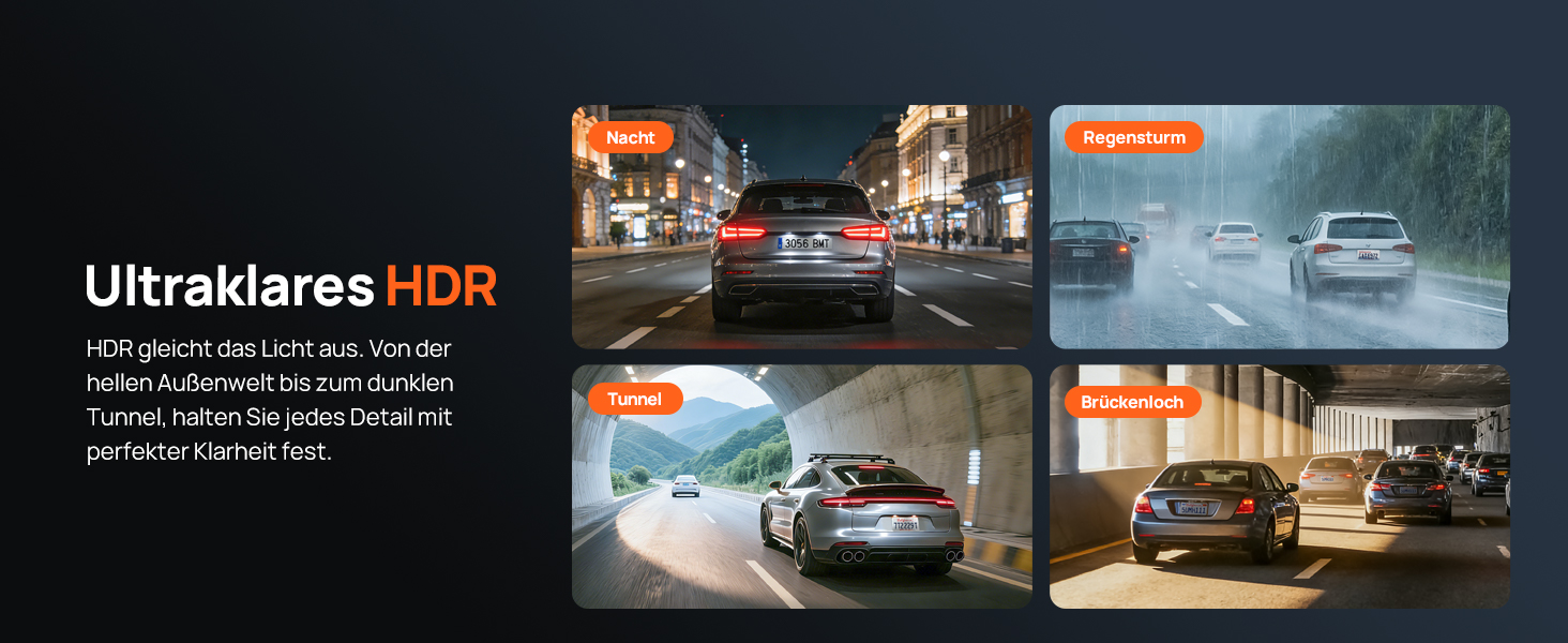 Автомобільний відеореєстратор 70mai A810S 4K з HDR, нічним баченням STARVIS 2, ADAS та карткою пам'яті 128ГБ, 24/7 моніторинг паркування