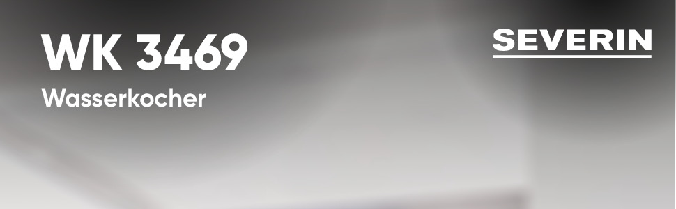 Електричний чайник Severin WK 9265: 1.7 л, бездротовий, з нержавіючої сталі, чорний