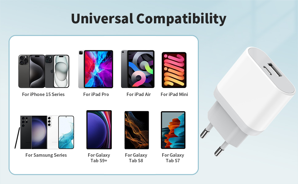Зарядний адаптер USB-C 20W Mcukdae 01 - Заміна для iPhone, Galaxy та інших смартфонів