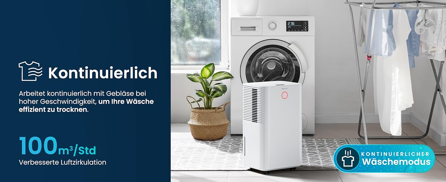 Про Breeze OmniDry: Електричний осушувач повітря з Wi-Fi, 12л/24г, для дому до 25м², з додатком, режимом сушіння та датчиком вологості