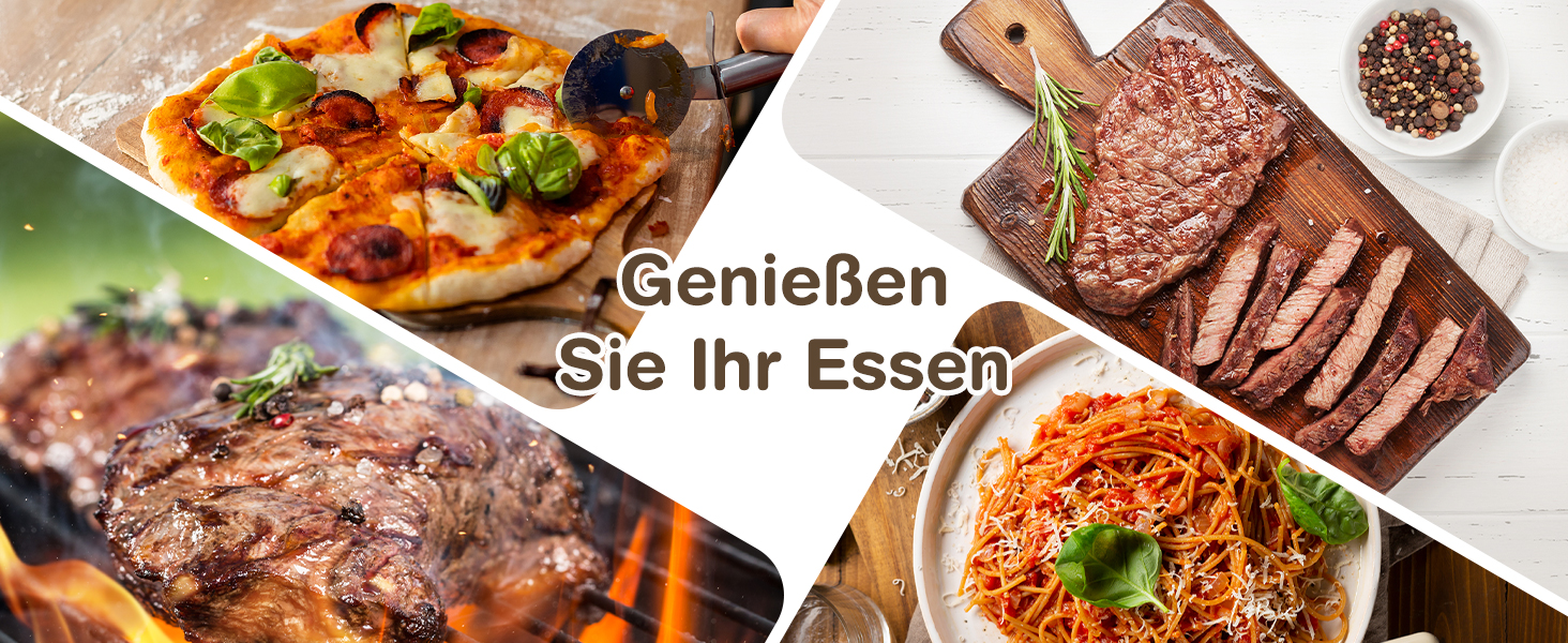 Набір з 2 мельниць для солі та перцю Vucchini з керамічним механізмом, регулювання помелу, сірий та білий колір