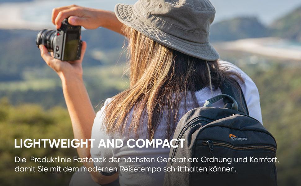 Сумка-рюкзак Lowepro PRO BP 250 AW III сірого кольору для фотообладнання