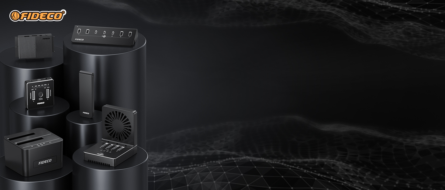 Док-станція для HDD/SSD FIDECO, USB 3.0, 2.5/3.5