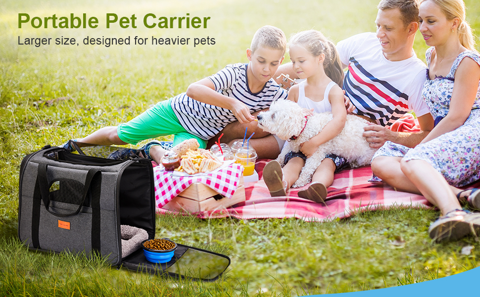 Morpilot Переноска для котів та собак, туристична, дихаюча, з підстаканником, для подорожей