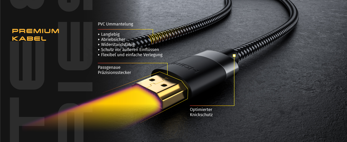 HDMI 2.1 кабель 1.5м - 8K@60Hz/120Hz, 4K@240Hz, HDR, Ethernet, ARC, для PS4/Xbox, UHD II, 8K, 4K, 1.5м