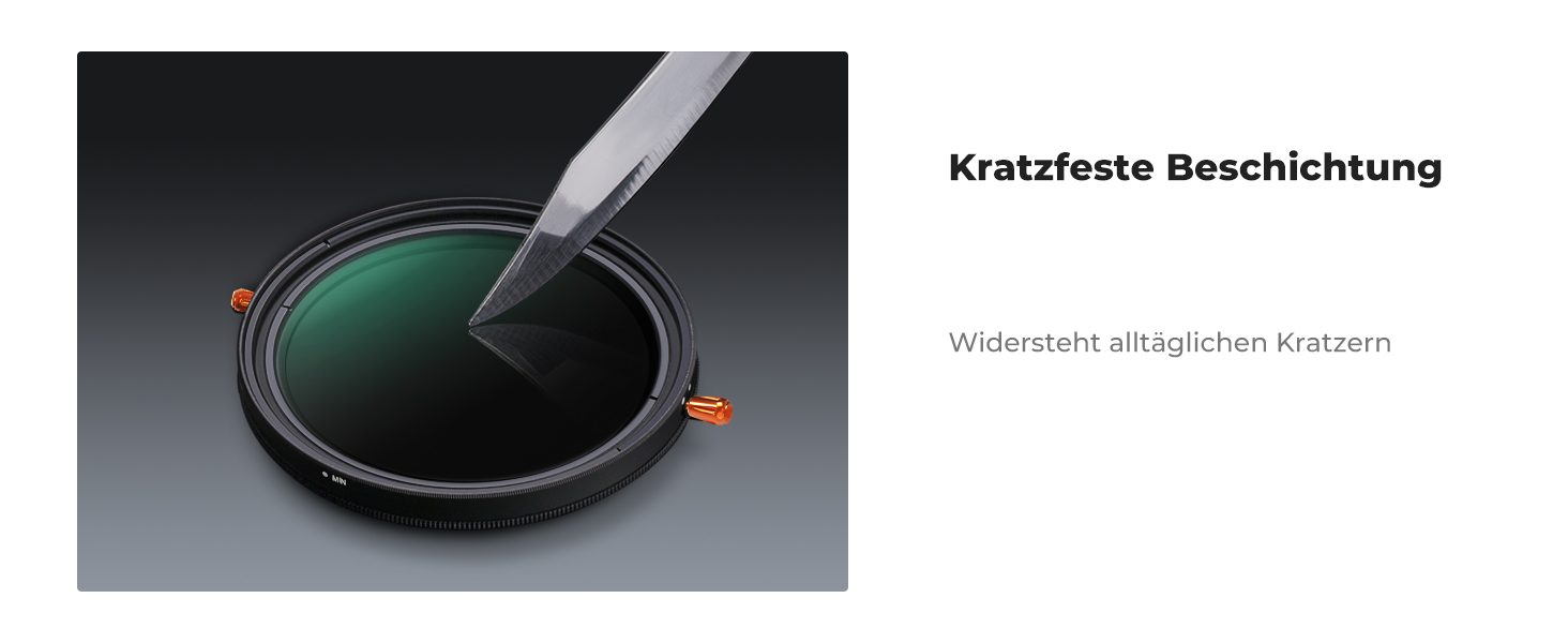 Фільтр K&F Concept 67mm 2-в-1: поляризаційний (CPL) та ND2-ND32 (1-5 ступенів затемнення)