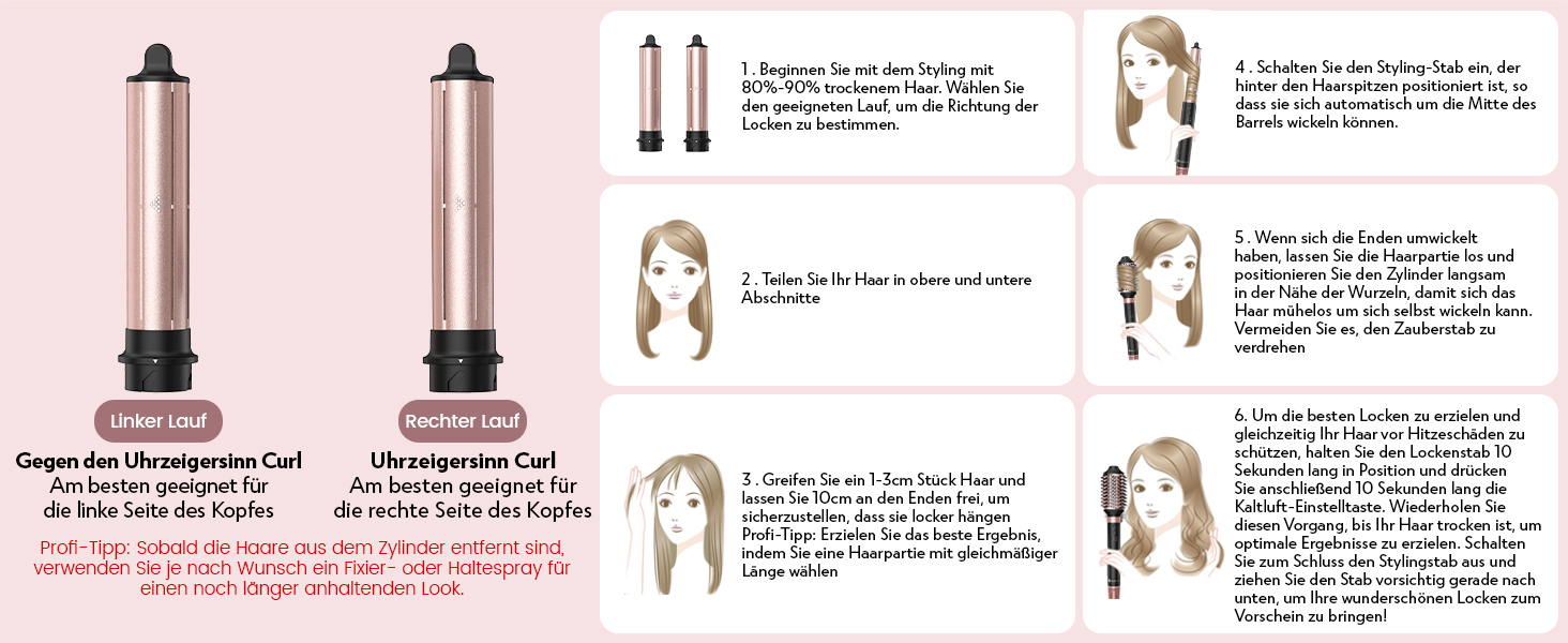 Slopehill Airstyler 5 в 1: Іонізатор, Фен, Щітка для об'єму, Локони, Випрямляч. Чорний