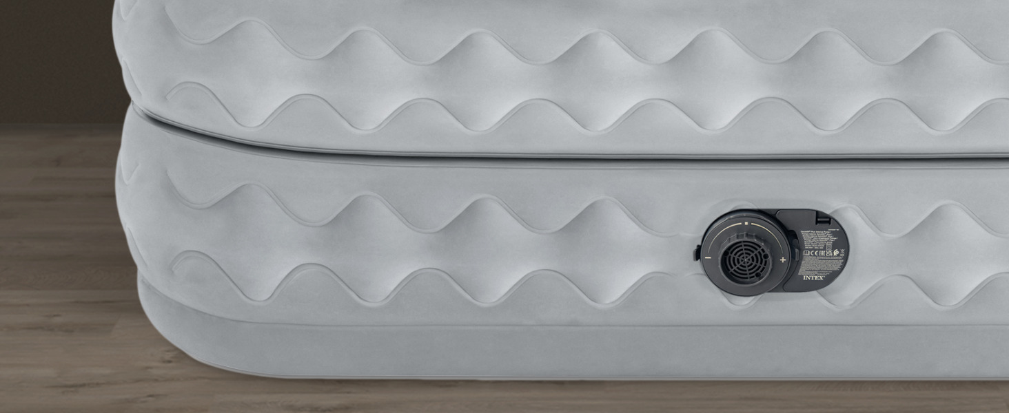 Надувний матрац Intex Twin Supreme Air-Flow з технологією Fiber-Tech, 99 x 191 x 51 см (64488ND)