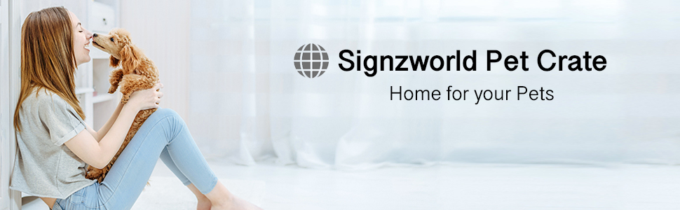 Клітка для собак 91 x 56 x 62 см, складана, з 2 дверцятами, переносна клітка для собак, автоклітка, з піддоном, дротяна клітка для собак