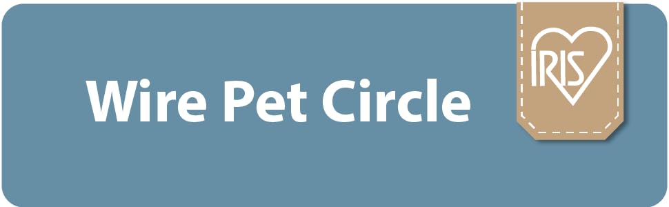 Клітка-вольєр для собак, котів та кроликів Iris Ohyama, 1.7 м², 8 панелей, чорний вольєр з WPC-24, 60x60 см