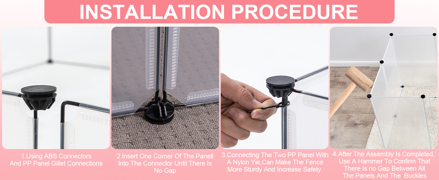 Клітка-загон для дрібних тварин Brian & Dany, 12 панелей, 180x90x75 см