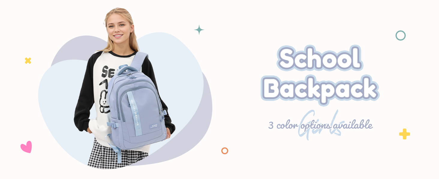 Шкільний рюкзак для підлітків дівчаток, 2025, для школи, гімназії, старшої школи, 26L, Khaki