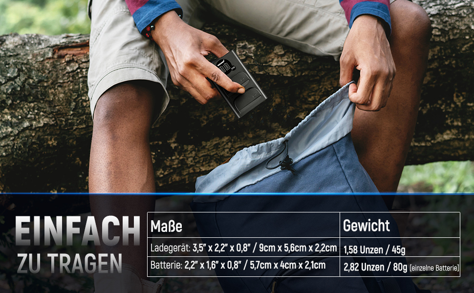 Запасний акумулятор та зарядний пристрій NEEWER для Panasonic Lumix DC-S5, GH5 II, S5II, GH6, S5 IIX, S9 (2 шт., 2400mAh, USB-C)