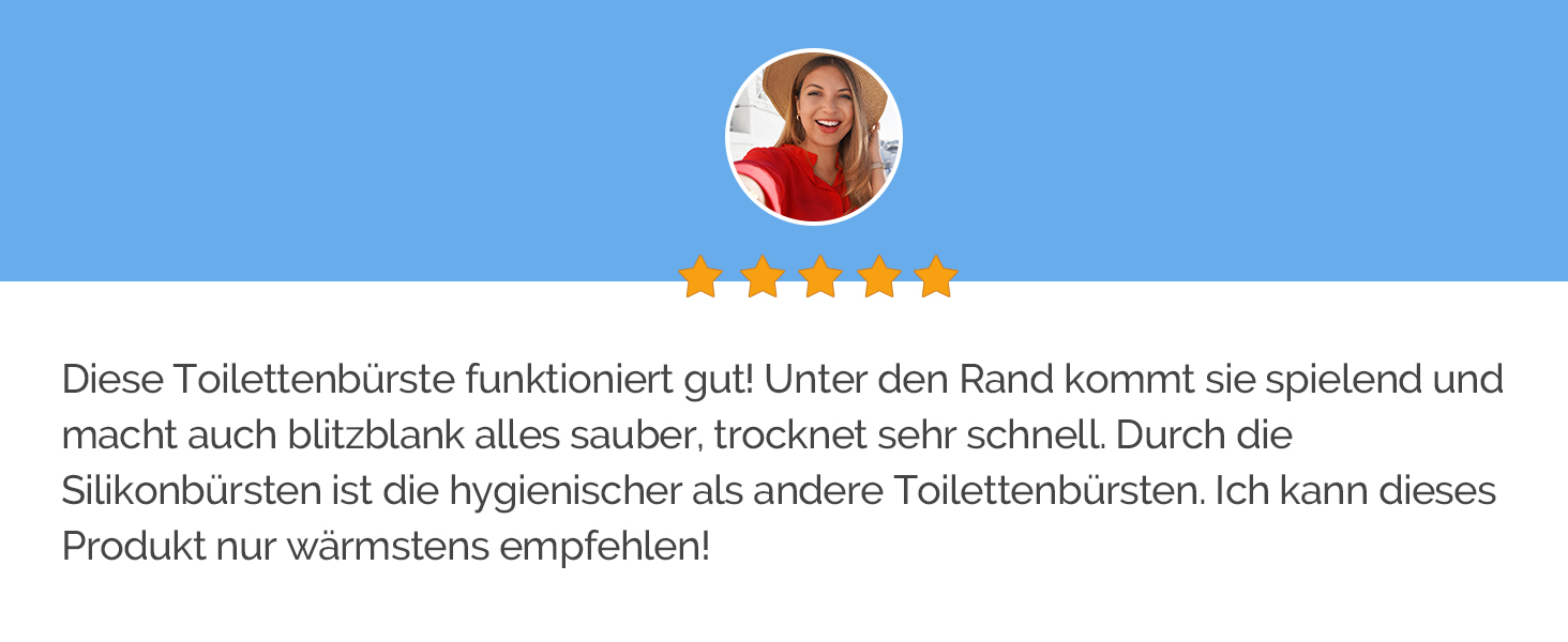 Набір для чищення унітазу Hamitor: щітка з силікону, тримач, очищувач для країв. 2 шт. (B-silver)