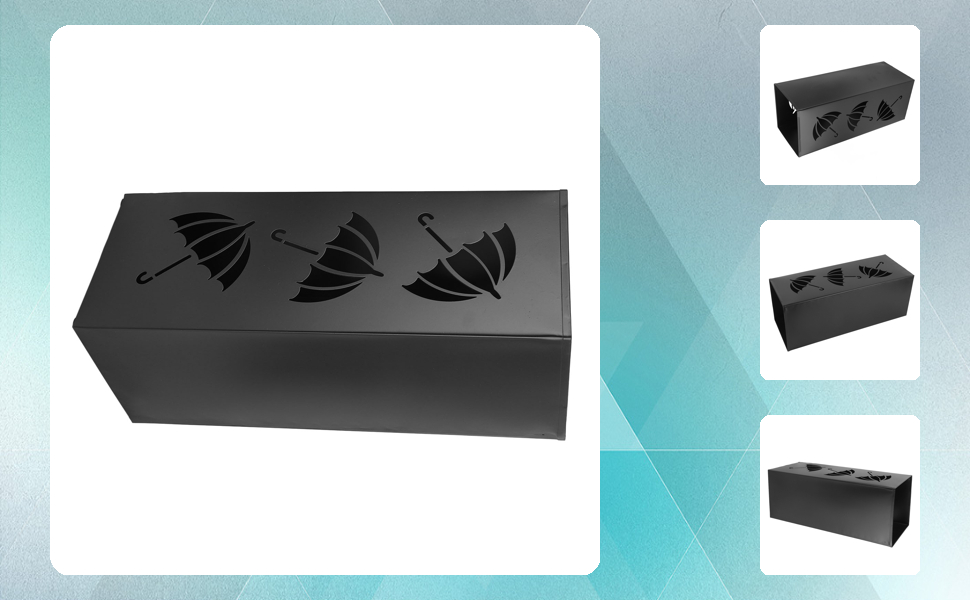 Metal Umbrella Stand - Multi-Purpose Umbrella Holder for Office, Hallway, and Home