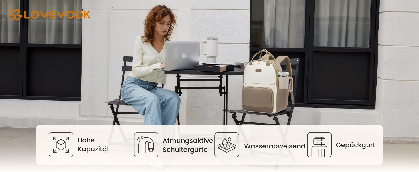 Жіночий рюкзак LOVEVOOK 15.6