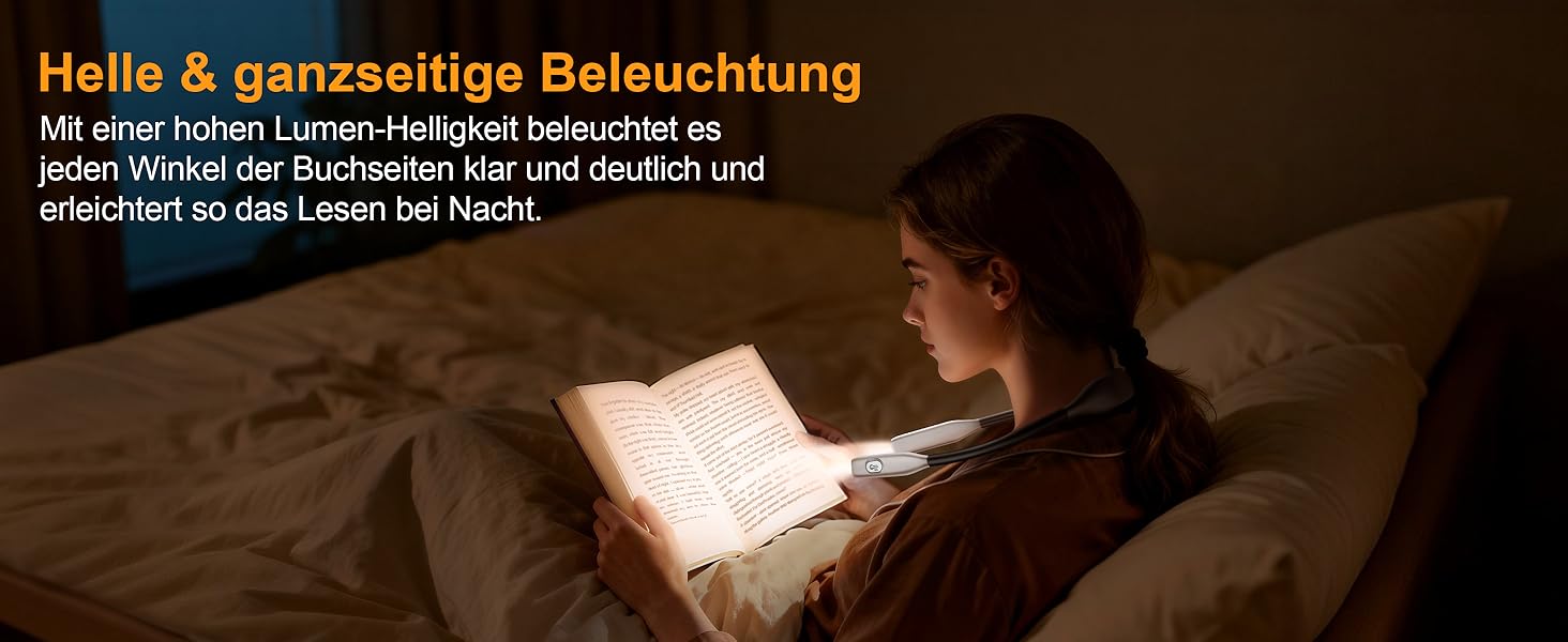 Настільна лампа Gritin для читання з регулюванням яскравості, 3 колірні температури, акумулятор 80 годин, ергономічна шийна лампа для читання в ліжку, рукоділля, ремонт