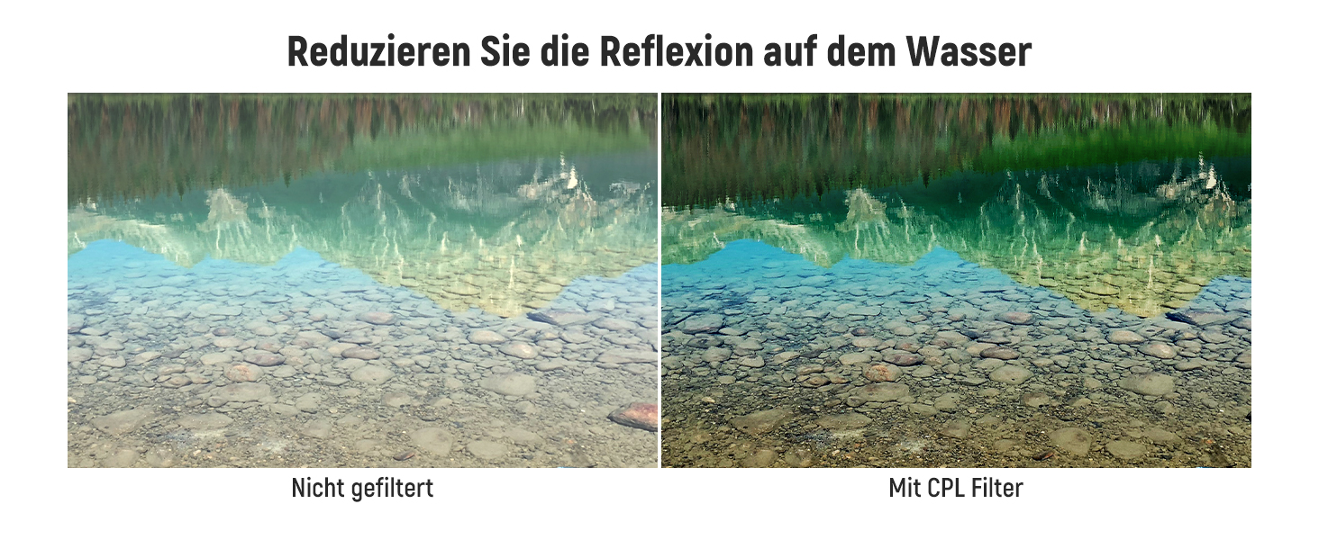 NEEWER CPL фільтр 52mm: поляризаційний, нанопокриття, HD скло для об'єктивів камер. Зменшує відблиски та віддзеркалення