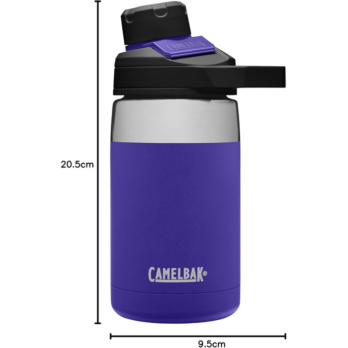 Термос-бутилка CAMELBAK Chute Mag 350 мл, нержавіюча сталь, чорна, унісекс