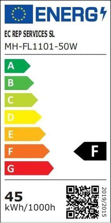 Зовнішній LED-прожектор Ikodm 30Вт, тепле біле світло 3000K, водонепроникний, комплект 5 шт., для двору, саду, гаража, спортмайданчика, надяскравий 2250Лм