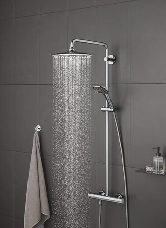 Ручний душ Grohe Vitalio Comfort 100 із 4 режимами струменя, хром