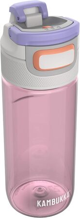 Пляшка для води Kambukka ELTON 500 мл Barely Blush, ударостійка, не вбирає запахи, з мірною шкалою, можна мити в посудомийній машині