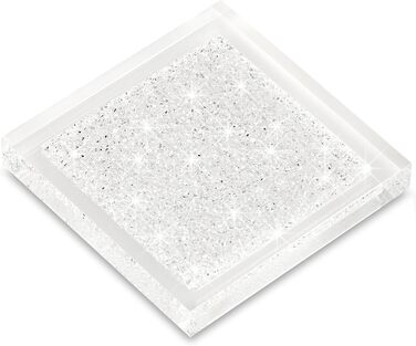 Розкішна підставка під посуд з кристалами Swarovski, прозора, елегантний декор для столу (1 шт.)
