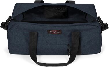 Дорожня сумка Eastpak Stand+, 34 л, 53×25×24 см, тройний денім, синя