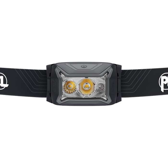 Налобний ліхтар Petzl ACTIK, сірої, універсальний розмір, для туризму та спорту, унісекс