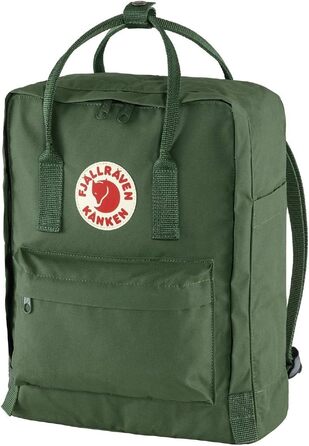 Рюкзак Fjällräven Kånken унісекс, 16 л, зелений, 38x27x13 см