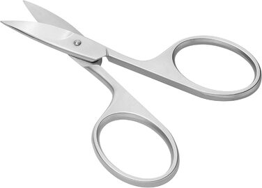 ZWILLING Ножиці для нігтів, гіпоалергенні, преміум, сріблясті, 90 мм — для рук та ніг, мікрозубчаста вигнута ріжуча кромка