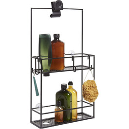 Душова кабіна Umbra Cubiko, 2 полиці, чорна