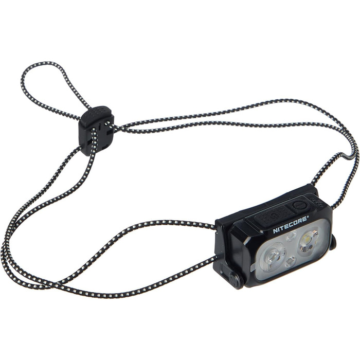 Легка налобна ліхтарик Nitecore NU25UL, USB-C, 400 люмен, 130 м, червоне світло для нічного бачення