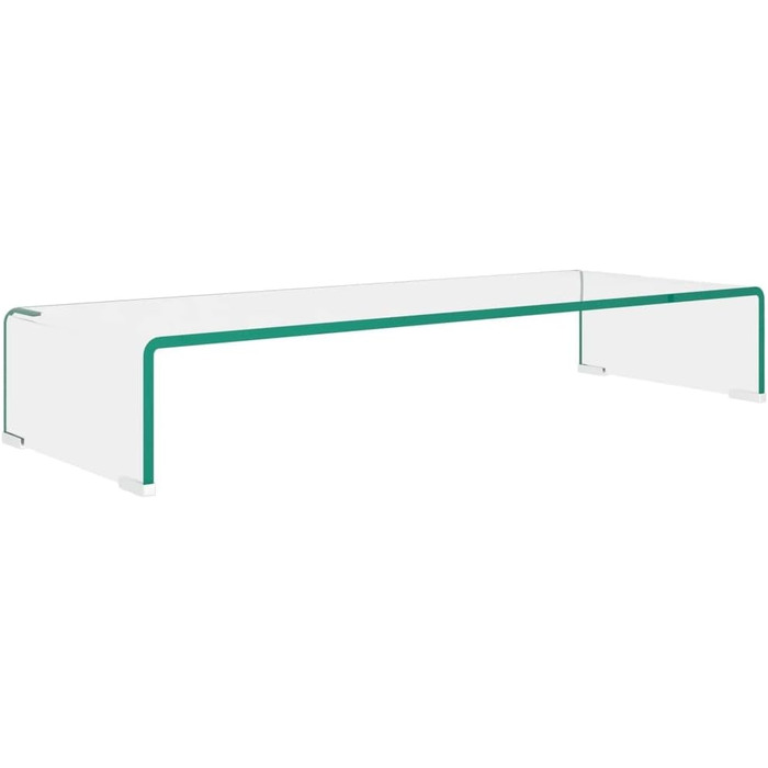 Тумба під телевізор Скляний топпер 40x25x11см (80x30x13см)