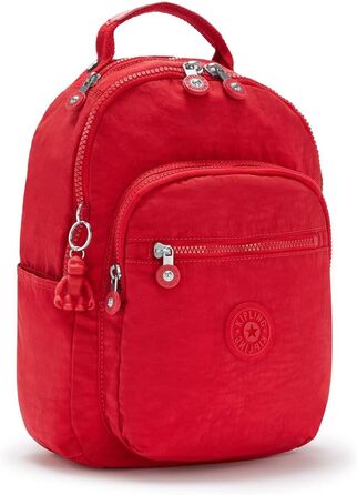 Рюкзак Kipling Seoul S червоний, для ноутбука, компактний