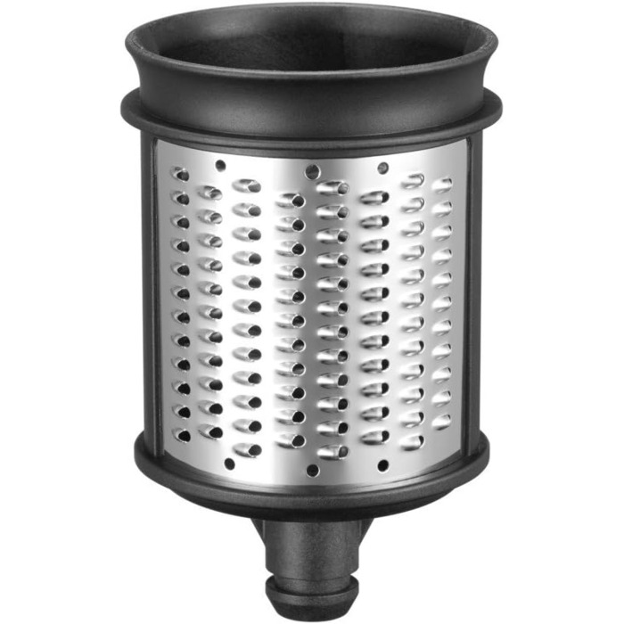 Набір овочерізок KitchenAid KSMVSA+KSMEMVSC, 7 предметів, нержавіюча сталь, сріблястий/білий